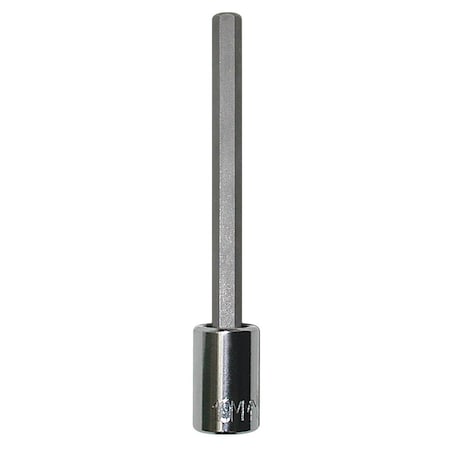 Wright Tool Bit Sockets 1/2" Dr Hex Bit Metric Socke, 42L-10MM 42L-10MM