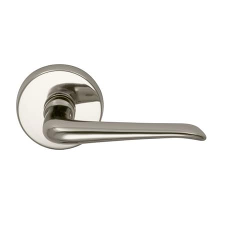Omnia Knob 2-5/8" Rose Priv 2-3/8" BS T 1-3/4" Door Bright Nickel 42 42/00B.PR14