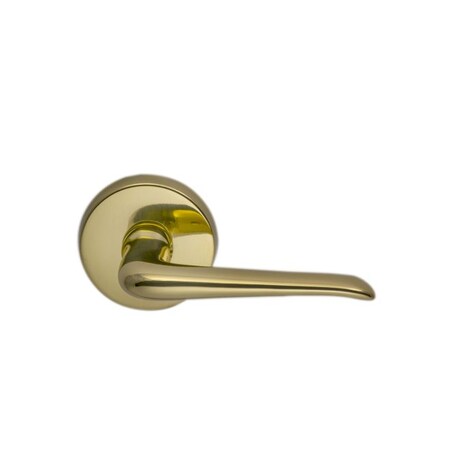 Omnia Knob 2-5/8" Rose Priv 2-3/8" BS Full Lip 1-3/4" Door Bright Brass 42 42/00BF.PR1