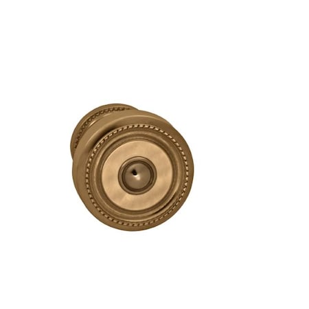 Omnia Knob 1-3/4" Rose Pass 234BS Full Lip 1-3/8" Doors ULQ Bright Brass 430 430/45AF.PA3A