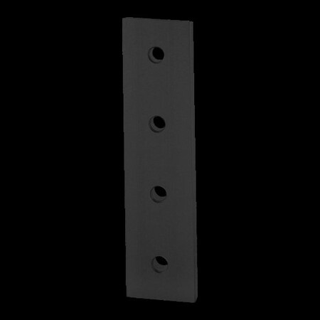 80/20 Black 15 S 4 Hole Joining Strip 4305-BLACK