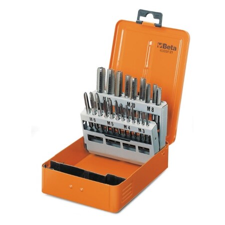 Beta Hand Tap Set, 21Pc 004300201