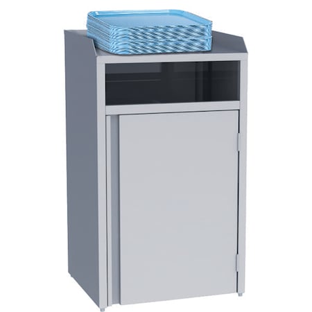 Lakeside 35 gal Recycling Bin, Stainless Steel 4310