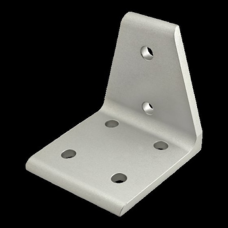 80/20 InsideCornerBracket, Alum, Silver, 3in, 3in 4311