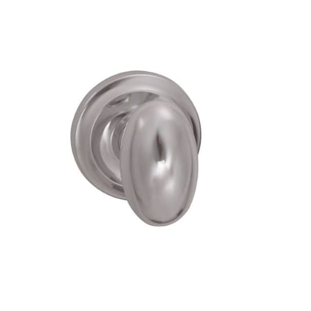 Omnia Knob 2-5/8" Rose Priv 2-3/8" BS T 1-3/4" Doors Bright Chrome 432 432/00B.PR2
