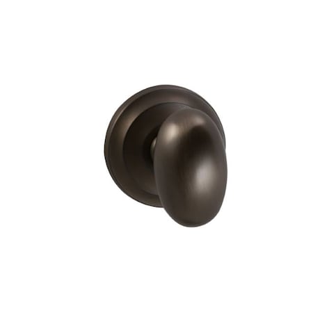 Omnia Knob 2-5/8" Rose Priv 234BS Full Lip 1-3/4" Doors ULQ AB 432 432/00CF.PR5A