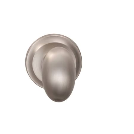Omnia Knob 2-5/8" Rose Priv 2-3/8" BS T 1-3/8" Doors Satin Nickel 432 432/00.PR15