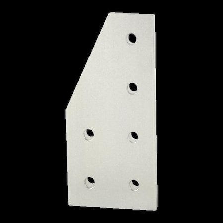80/20 JoiningPlate, Aluminum, Silver, 6in, 1/4in 4320