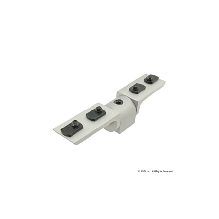 80/20 LivingHinge, Alum, Silver, 161/64in, 11/2in 4322