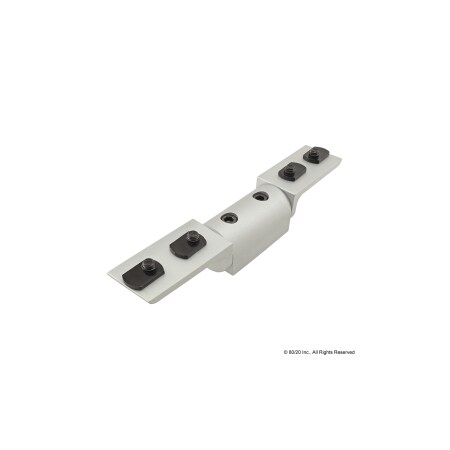 80/20 LivingHinge, Alum, Slvr, 161/64in, 1-1/2in 4323