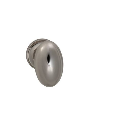 Omnia Knob 1-3/4" Rose Pass 2-3/4" BS Full Lip 1-3/8" Doors BR NKL 432 432/45AF.PA14