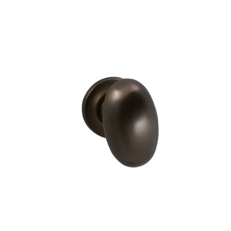 Omnia Knob 1-3/4" Rose Pass 2-3/8" BS T 1-3/4" Doors ULQ Antique Bronze 432 432/45B.PA5A