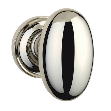 Omnia Knob 1-3/4" Rose Pass 2-3/8" BS T 1-3/8" Doors Bright Chrome 432 432/45.PA2