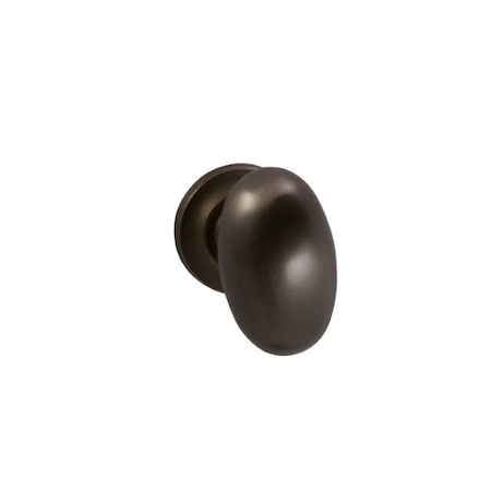 Omnia Knob 1-3/4" Rose Pass 2-3/8" BS T 1-3/8" Doors ULQ Antique Bronze 432 432/45.PA5A