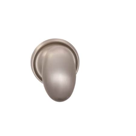 Omnia Knob 2-3/16" Rose Pass 2-3/4" BS T 1-3/8" Doors Satin Nickel 432 432/55A.PA15
