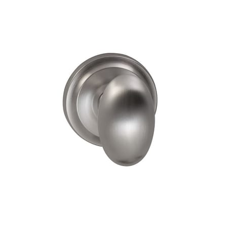 Omnia Knob 2-5/8" Rose Priv 234BS Full Lip 1-3/4" Doors Satin Chrome 432 432/00CF.PR3
