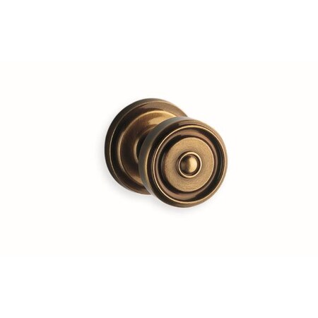 Omnia Knob Pass 2-3/8" BS Full Lip 1-3/8" Doors Shaded Bronze 433 433/00F.PA4