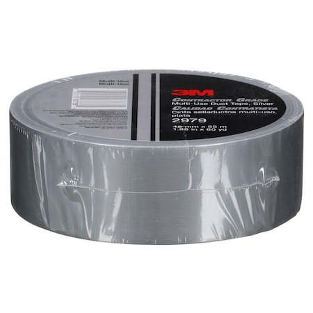 3M Duct Tape, 2 in W x 60 yd L, Gray, 2979 2979