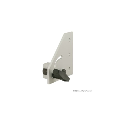 80/20 Pivot Bracket W/T-Handle 0 Degree 15 S 4342