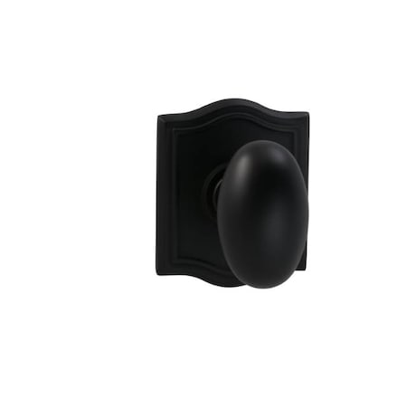 Omnia Knob with Arched Rose Single Dummy Oil Rubbed Bronze 434 434AR/0.SD10B