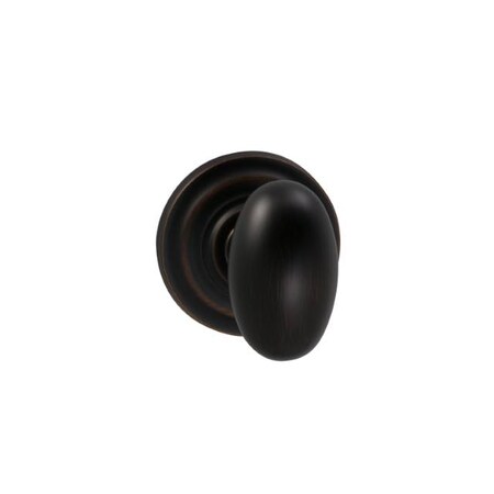 Omnia Knob with Traditional Rose Dummy Pair Tuscan Bronze 434 434TD/0.PDTB