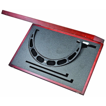 Starrett Precision Outside Micrometer, 19" 436.1XRLZ-19
