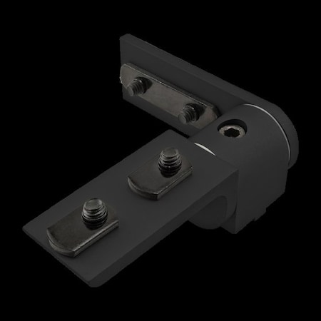 80/20 Living Hinge, 0 Deg, W/Crnr Bracket 15 S 4363-BLACK
