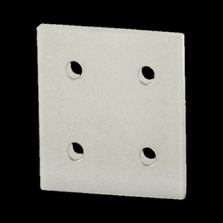 80/20 JoiningPlate, Aluminum, Silver, 3in, 1/4in 4367