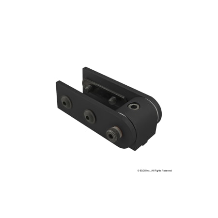80/20 Black 15 S 0 Degree Living Hinge 4380-BLACK