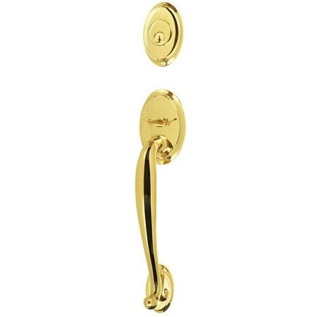 Emtek Lifetime Brass Handleset 4400MNPVD 4400MNPVD