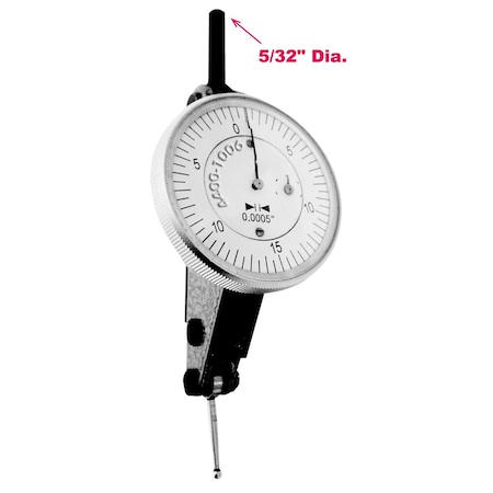 Hhip 0.060" Swiss Style Test Indicator 4400-1006