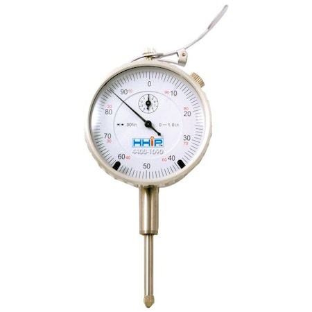 Hhip 0-1" 0-100 Dial Indicator With Lifting Lever 4400-1090