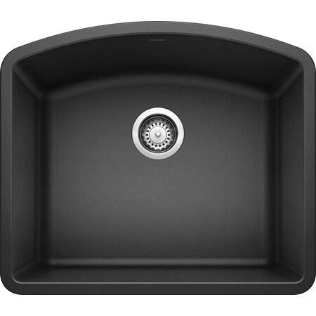 Blanco Diamond Silgranit Undermount Kitchen Sink - Anthracite 440174