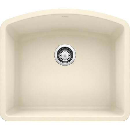Blanco Diamond Silgranit Undermount Kitchen Sink - Biscuit 440176 | Zoro