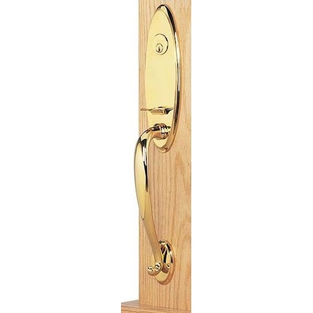 Emtek Lifetime Brass Handleset 4401WMPVDLH 4401WMPVDLH