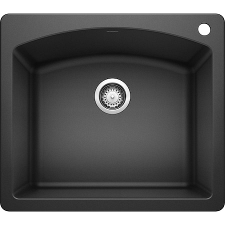 Blanco Diamond Silgranit Dual Mount Kitchen Sink - Anthracite 440210