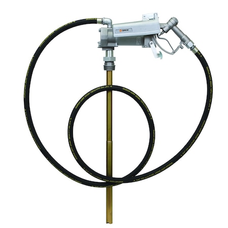 Groz Fuel Pump, Electric, 15 gpm, 24V, 24VDC, 15 Max. Flow Rate , 1/7 HP, Aluminum Die Cast, 1" NPT Inlet 44041