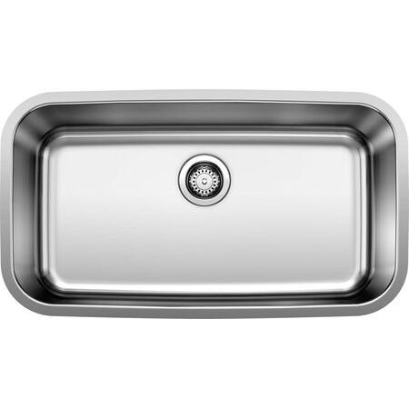 Blanco Stellar Super Single Bowl Undermount Stainless Steel Kitchen Sink 441024