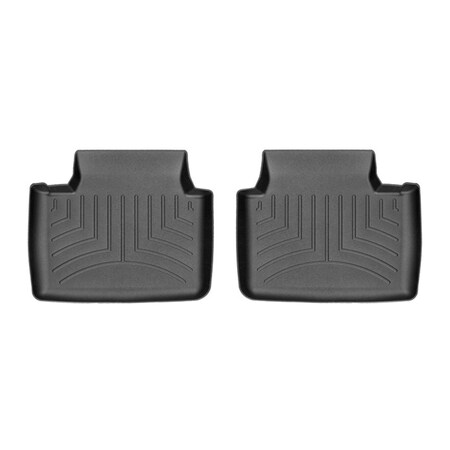 Weathertech Rear FloorLiners, Black, 4411802 4411802