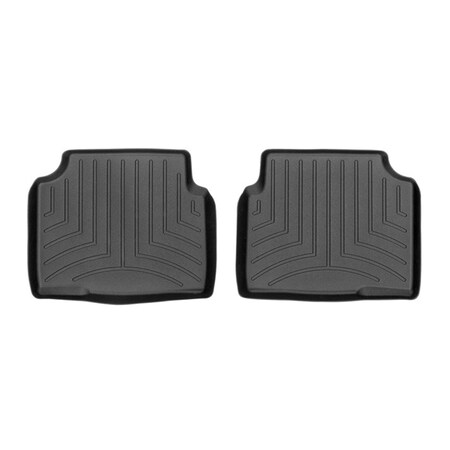 Weathertech Rear FloorLiners, Black, 4411974 4411974