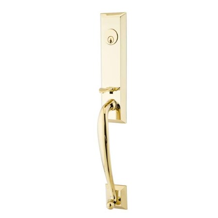 Emtek Lifetime Brass Handleset 4414CVPVDLH 4414CVPVDLH