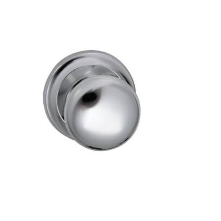 Omnia Knob 2-5/8" Rose Priv 2-3/4" BS Full Lip 1-3/4" Doors BR CH 442 442/00CF.PR2