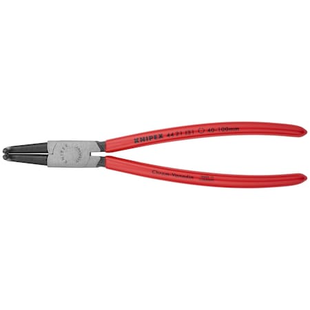 KNIPEX Snap Ring Pliers, Internal, 8 1/2" Inter 44 21 J31