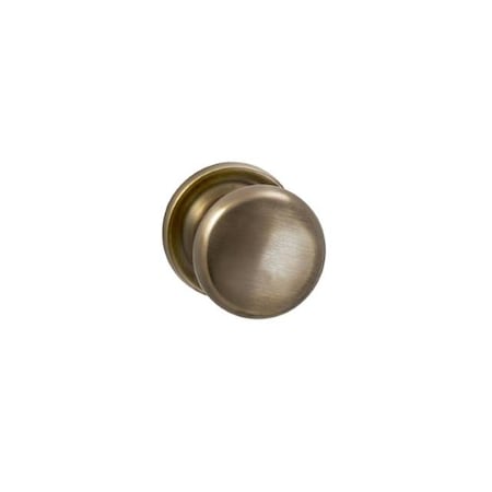 Omnia Knob 2-3/16" Rose Pass 234BS Full Lip 1-3/8" Doors ULQ AB 442 442/55AF.PA5A