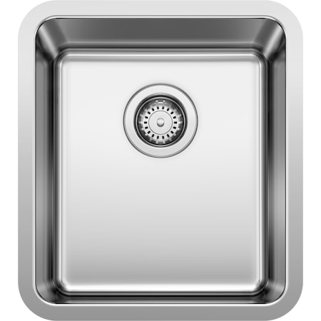 Blanco Soap Dispenser, Solid Brass, 1 bowl, Undermount, Stainless Steel, 18" W x 16" L x 8" H 442767