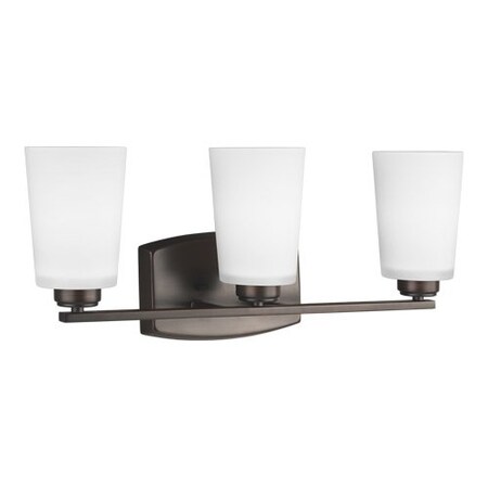 Sea Gull Three Light Wall/Bath, Burnt Sienna 4428903-710