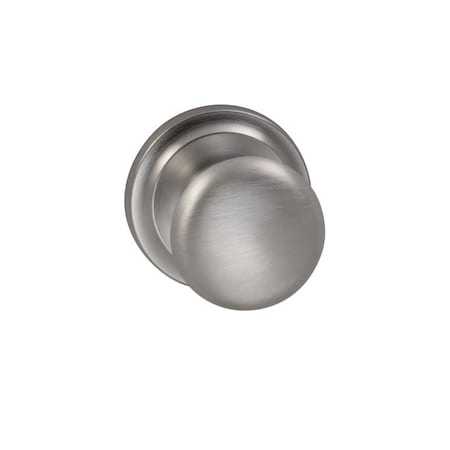 Omnia Knob 2-5/8" Rose Pass 234BS Full Lip 1-3/4" Doors Satin Chrome 442 442/00CF.PA3