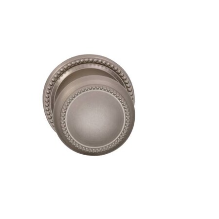 Omnia Knob 2-5/8" Rose Priv 2-3/4" BS T 1-3/8" Doors Satin Nickel 443 443/00A.PR15