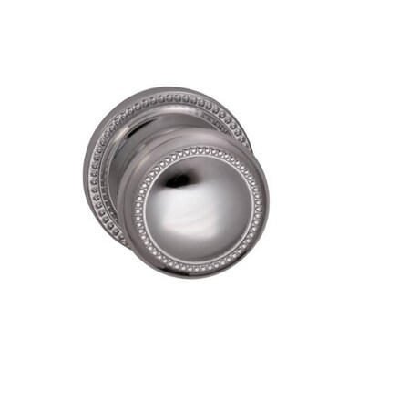 OMNIA Knob 2-5/8" Rose Pass 2-3/8" BS Full Lip 1-3/4" Doors BR CH 443 443/00BF.PA2