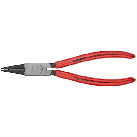 Knipex Snap Ring Pliers, Internal, 7 1/4" Inter 44 31 J22